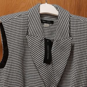 Tommy Hilfiger petite 2 sleeveless houndstooth dress